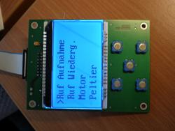 Katzenfutterautomat Display Prototyp